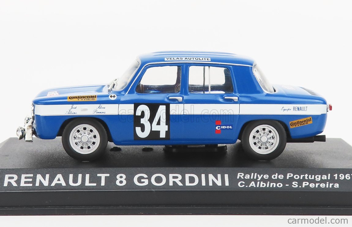 EDICOLA RCOL055 Echelle 1 43 RENAULT R8 GORDINI Night Version N 34