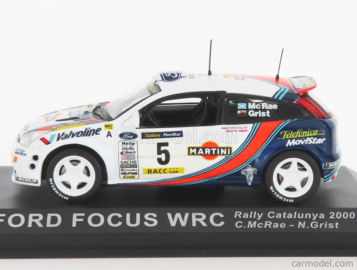 EDICOLA RCOL063 Scale 1 43 FORD ENGLAND FOCUS WRC MARTINI N 5 WINNER