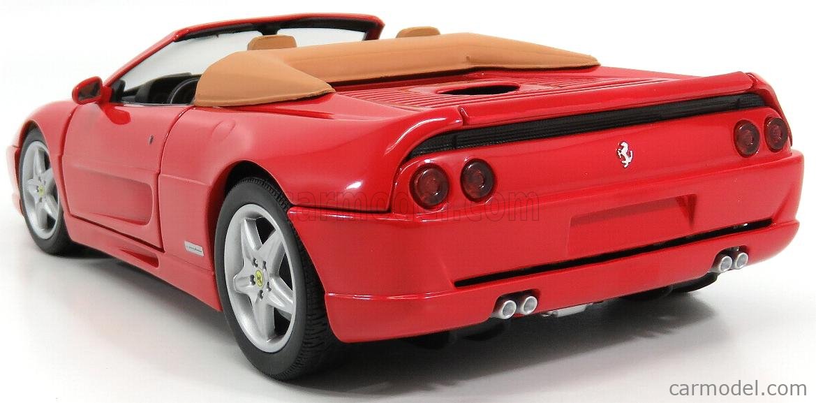 Mattel Hot Wheels Scale Ferrari F Spider Red