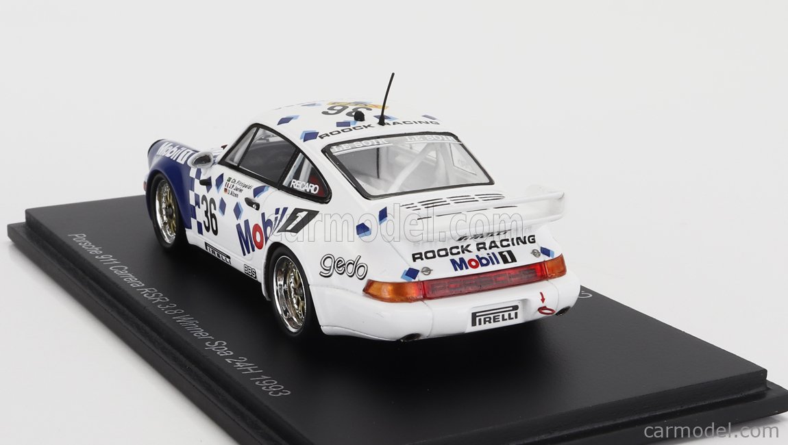 SPARK MODEL 43SPA1993 Scale 1 43 PORSCHE 911 964 CARRERA RSR 3 8 TEAM