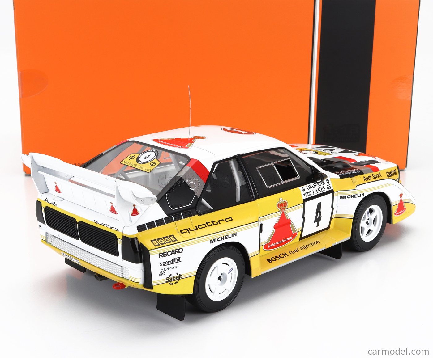 Ixo Models Rmc A Scale Audi Quattro S E Team Audi Sport