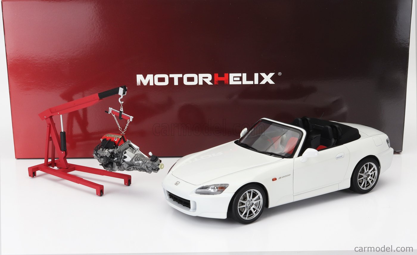 MOTORHELIX M85102 Scale 1 18 HONDA S2000 AP2 SPIDER WITH ENGINE AND