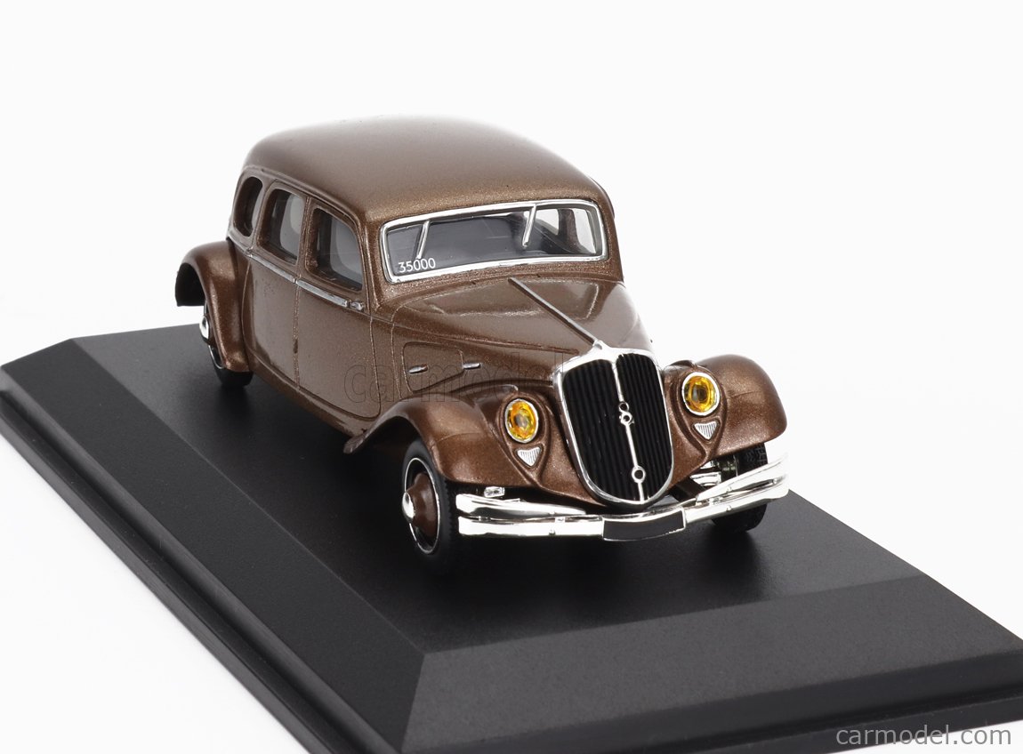 Norev Scale Citroen Traction Cv Familiare Brown Met