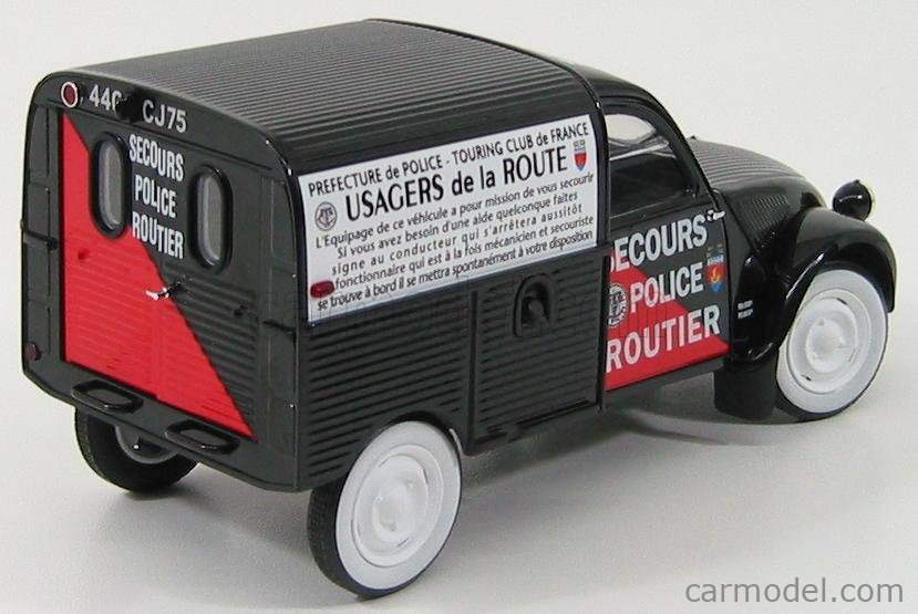 NOREV 181504 Echelle 1 18 CITROEN 2CV AZU VAN SECOURS POLICE ROUTIER