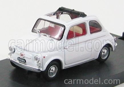 Brumm R Fiat Nuova D Tetto Aperto Open White