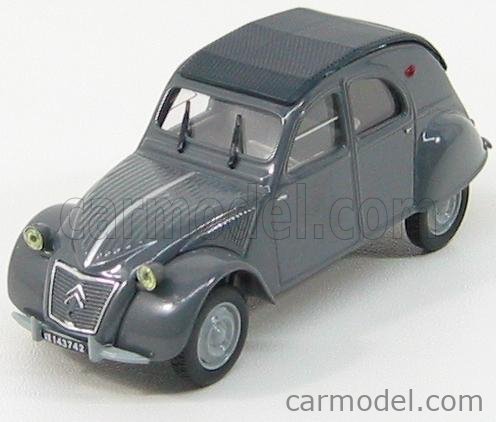 NOREV 402589S Echelle 1 43 CITROEN 2CV GENDARMERIE 1954 GREY