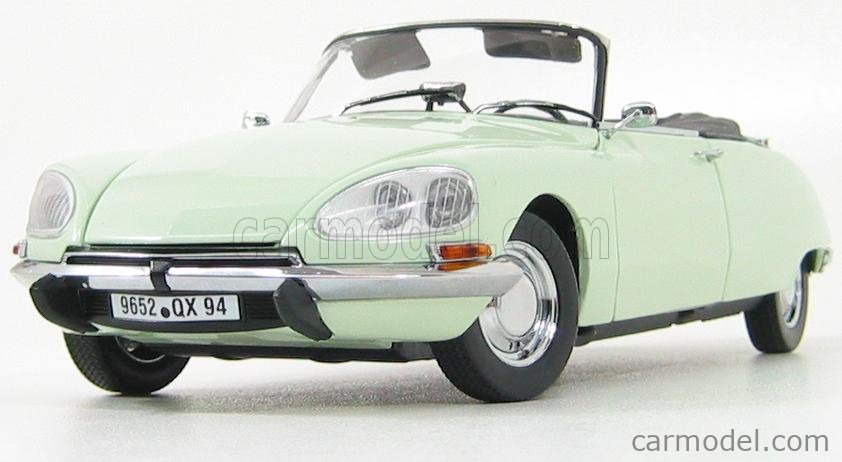 SUN STAR 04752 Scale 1 18 CITROEN DS19 CABRIOLET 1963 VERY LIGHT GREEN