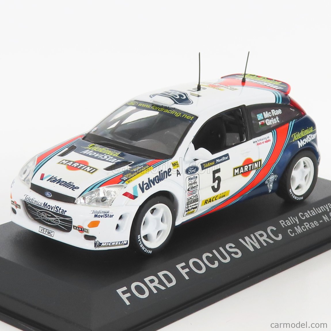 EDICOLA RCOL063 Scale 1 43 FORD ENGLAND FOCUS WRC MARTINI N 5 RALLY