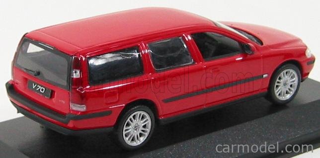 MINICHAMPS 430171214 Escala 1 43 VOLVO V70 BREAK 2000 RED