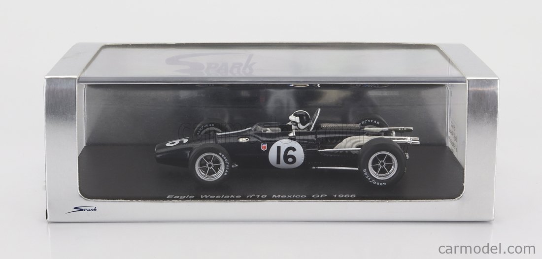 SPARK MODEL S1622 Scale 1 43 EAGLE F1 T1G WESLAKE N 16 MEXICO GP 1966