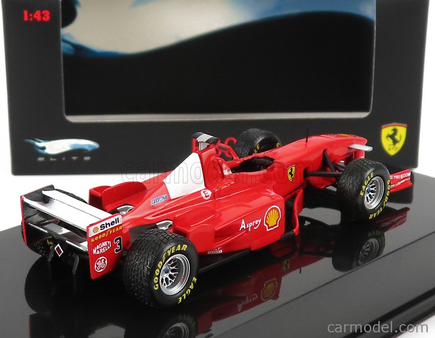 MATTEL HOT WHEELS N5587 Scala 1 43 FERRARI F1 F300 N 3 SILVERSTONE GP