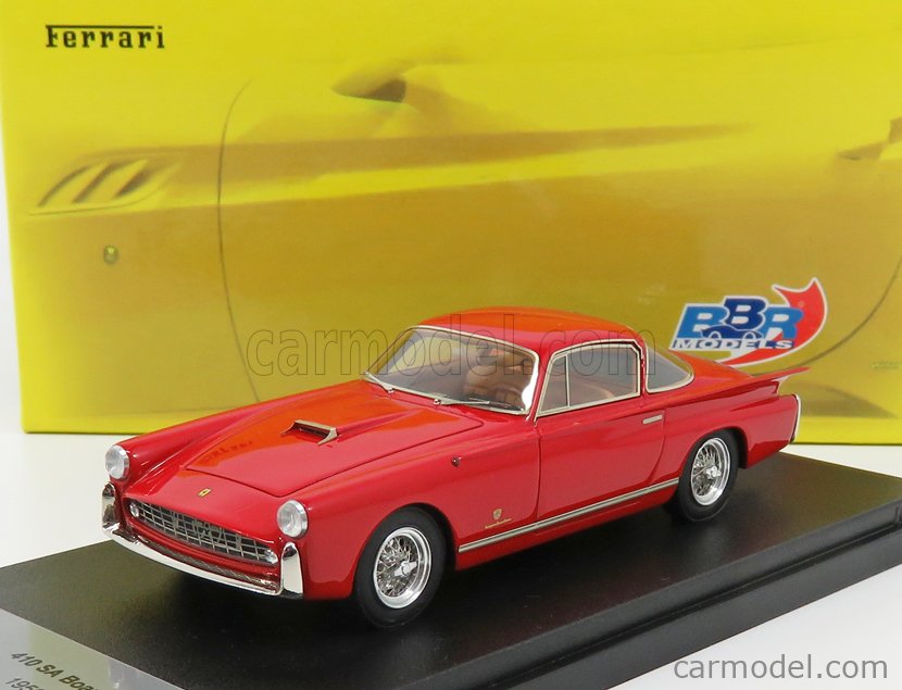 BBR MODELS BBR110A Echelle 1 43 FERRARI 410 SA BOANO 1956 RED