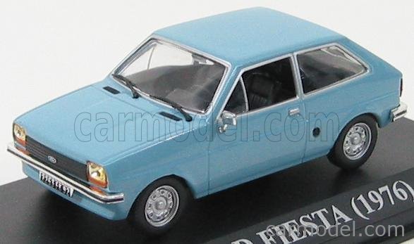 Edicola Scale Ford England Fiesta Light Blue