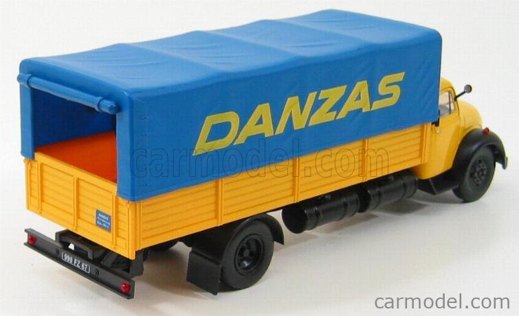 Edicola Tr Scale Magirus Deutz Merkur Truck Danzas Yellow Blue