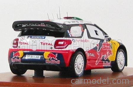 Spark Model S Scala Citroen Ds Wrc Red Bull N Winner