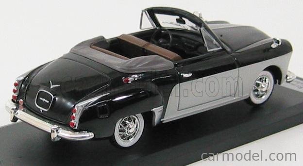 SOLIDO 143127 Scale 1 43 RENAULT FREGATE CABRIOLET 1956 BLACK LIGHT GREY