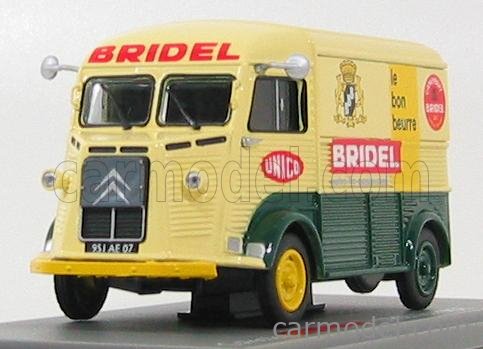 Eligor Masstab Citroen H Type Van Bridel Cream Green