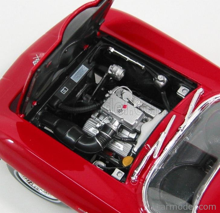 MAISTO 31640R Scale 1 18 CHEVROLET CORVETTE COUPE 2 DOOR 1965 RED