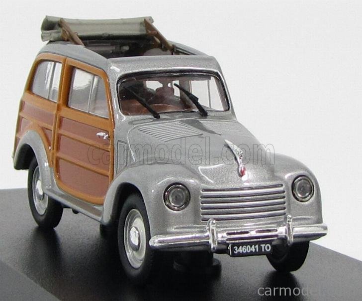 NOREV 770117 Masstab 1 43 FIAT 500C GIARDINIERA BELVEDERE 1949 GREY