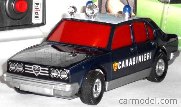 Politoys Polistil Rc Scale Alfa Romeo Alfetta Carabinieri