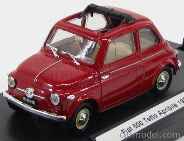 Brumm Deagostini Dea Scale Fiat Tetto Apribile Red