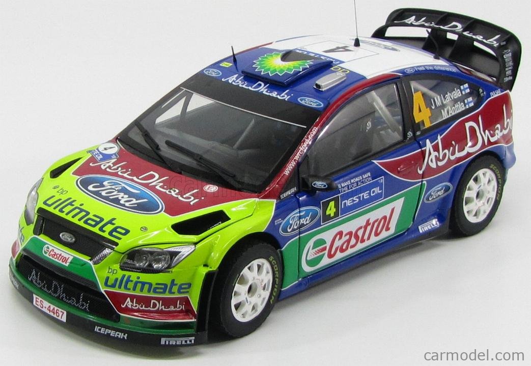 Sun Star Scale Ford England Focus Rs Wrc N Winner Rally