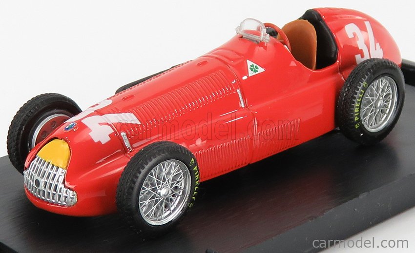 BRUMM R036 Scala 1 43 ALFA ROMEO F1 158 N 34 MONACO GP 1950 J M