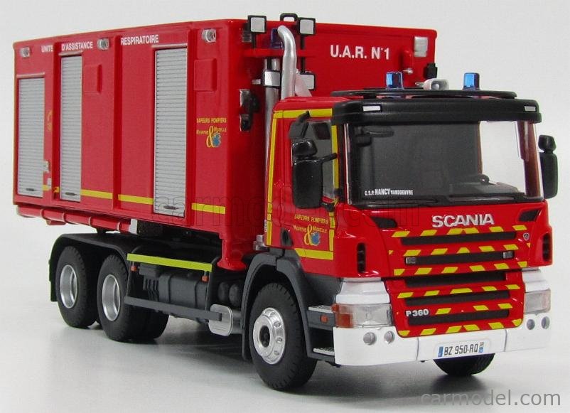 Eligor Scale Scania P Truck Vpce Sapeurs Pompiers