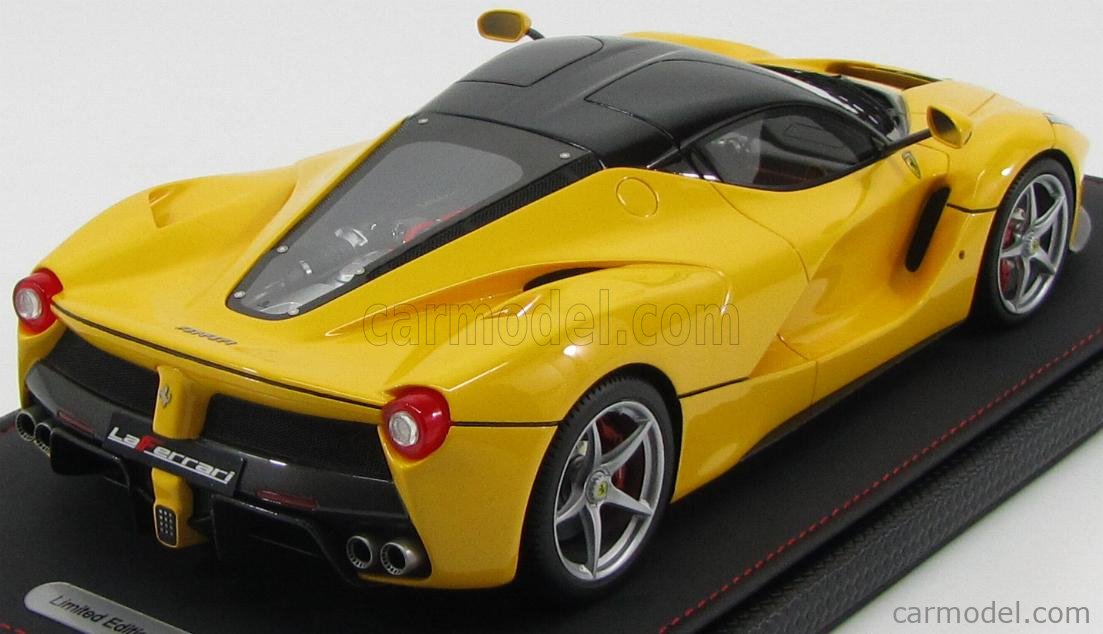 Bbr Models P F Scala Ferrari Laferrari Yellow Black