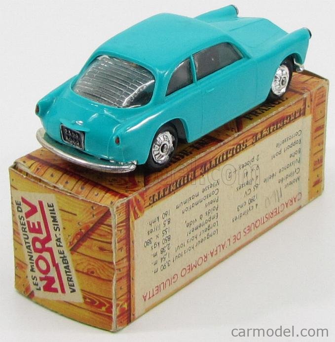 Norev Plast Scala Alfa Romeo Giulietta Sprint Blue Green