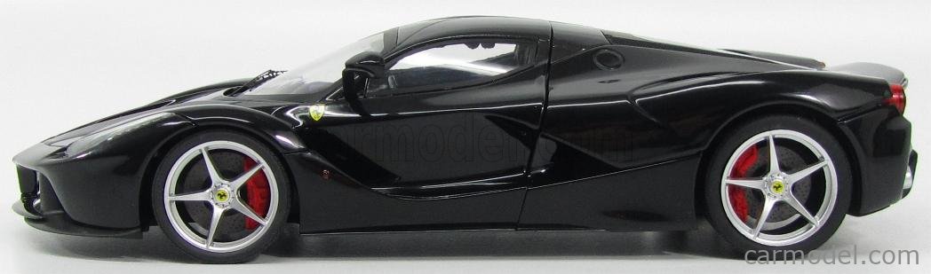 MATTEL HOT WHEELS BCT Scale FERRARI LAFERRARI BLACK