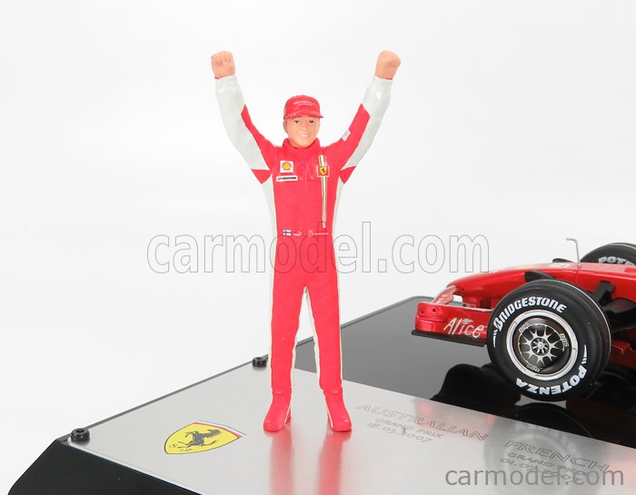 Mattel Hot Wheels M Scale Ferrari F F N Brazilian Gp Kimi Raikkonen Oct