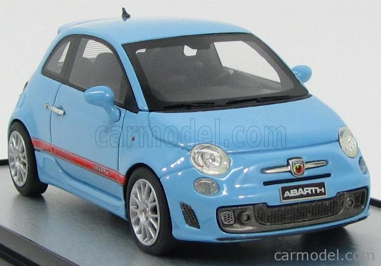 BBR MODELS BBRC162A Scale 1 43 FIAT NUOVA 500 ABARTH 595 2014 AZZURRO