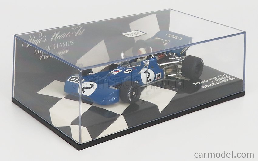 MINICHAMPS 430710011 Scale 1 43 TYRRELL F1 003 N 2 JACKIE STEWART