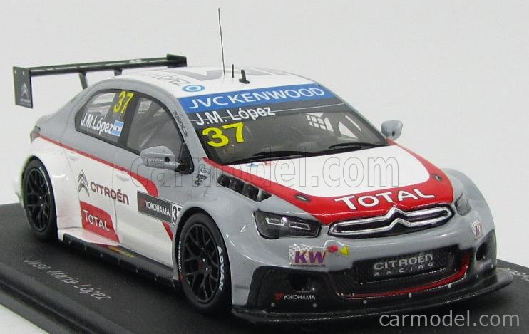 SPARK MODEL S2462 Escala 1 43 CITROEN C ELYSEE WTCC N R1 R2 WINNER