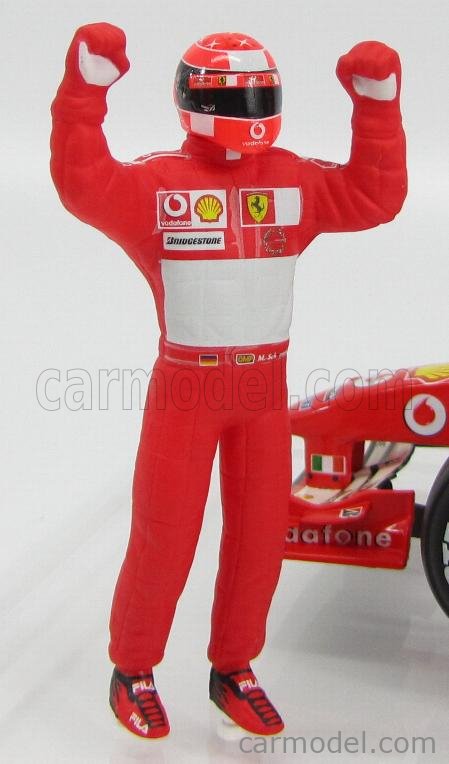 Mattel Hot Wheels B Scale Ferrari F F N Th Winner Michael Schumacher Red