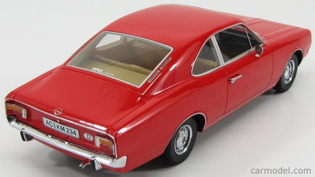 Minichamps Scale Opel Rekord C Coupe Red