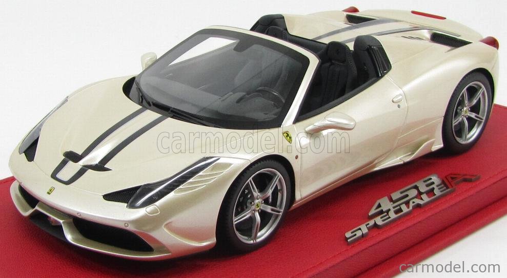 BBR MODELS P18102SI Escala 1 18 FERRARI 458 ITALIA SPECIALE A SPIDER