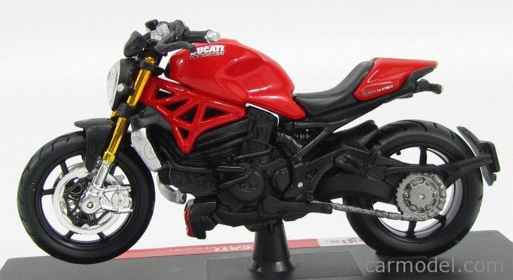 Maisto Scale Ducati Monster Red Black