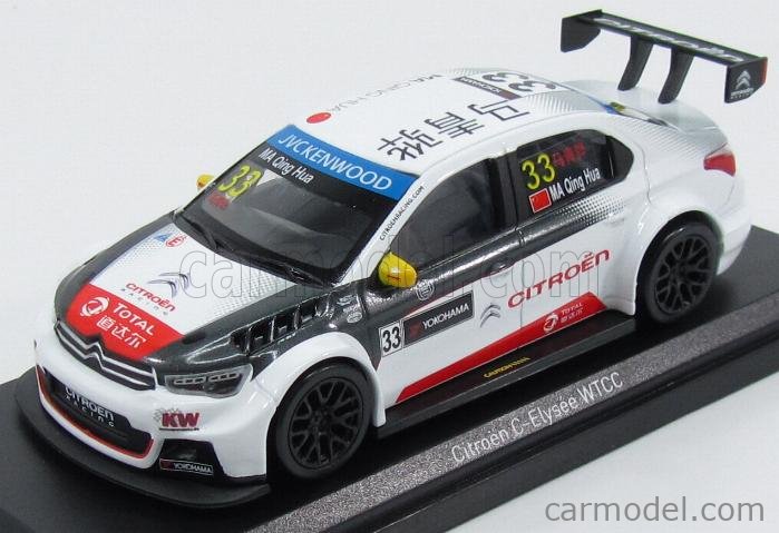 NOREV 155173 Scale 1 43 CITROEN C ELYSEE N 33 WTCC 2015 MA QING HUA