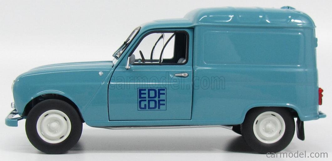 Norev Scale Renault Van F Edf Gdf Light Blue