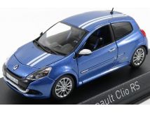 Renault Clio RS Line 2019 blue diecast model car PRD595 PremiumX 1:43 