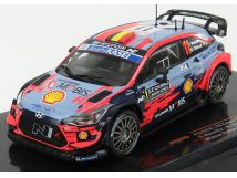 i20 WRC COUPE N 5 RALLY MONTECARLO 2018 T.NEUVILLE HYUNDAI 1/43 EDICOLA 