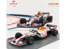 Red Bull F1 RB16B 33 Max Verstappen France 2021 World Champion 1:43 Spark  Figure