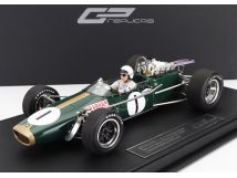 OPO 10 - Miniature car Formula 1 1/43 Compatible with BRABHAM BT19 - Jack  Brabham - 1966 - FD184