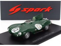 SPARK-MODEL 43LM55 Scale 1/43 | JAGUAR D-TYPE TEAM JAGUAR