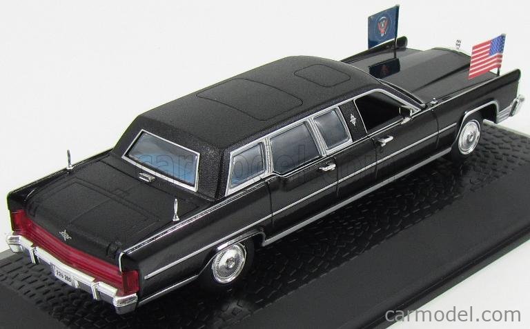 RONALD REAGAN LINCOLN CONTINENTAL CAR MODEL 1:43 SIZE NOREV PRESIDENTIAL CARS T3 
