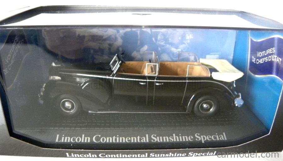 1/43 LINCOLN CONTINENTAL Limousine marron de 1941 Ref RIO N°82 - Collection