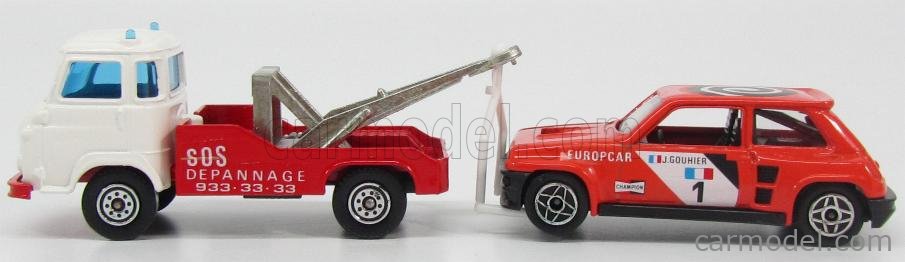 Solido 1/50 - Renault Saviem Turbo Remorque Eurotube 3503 - Miniature Collection