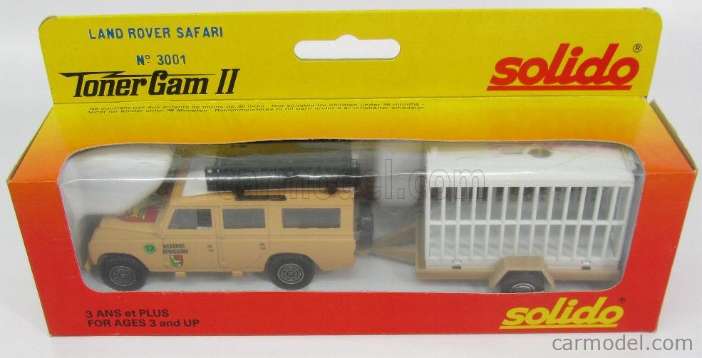 SOLIDO 3001 Scale 1/43 | LAND ROVER LAND 109 4X4 STATION WAGONSAFARI ...